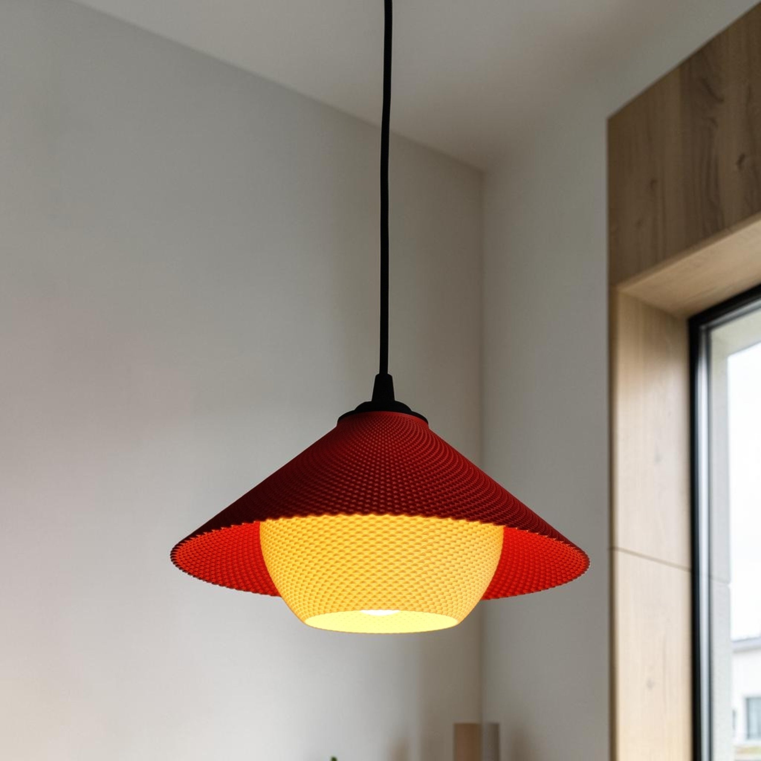 ORSON, Minimalist Bioplastic Pendant Light