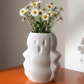 Vase Boo White